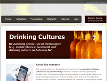Tablet Screenshot of drinkingcultures.info